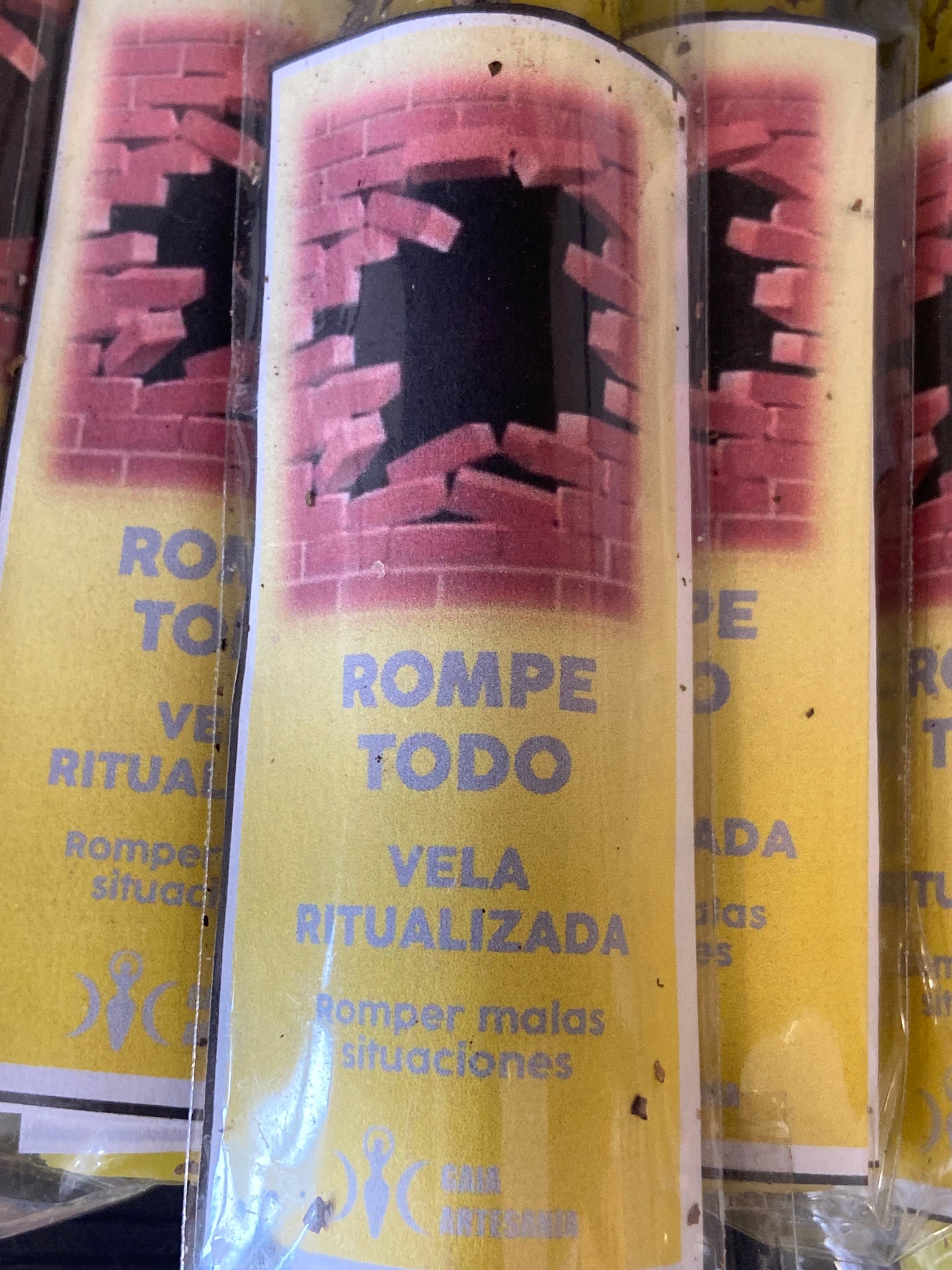Vela Ritualizada Rompe todo (Romper malas situaciones)
