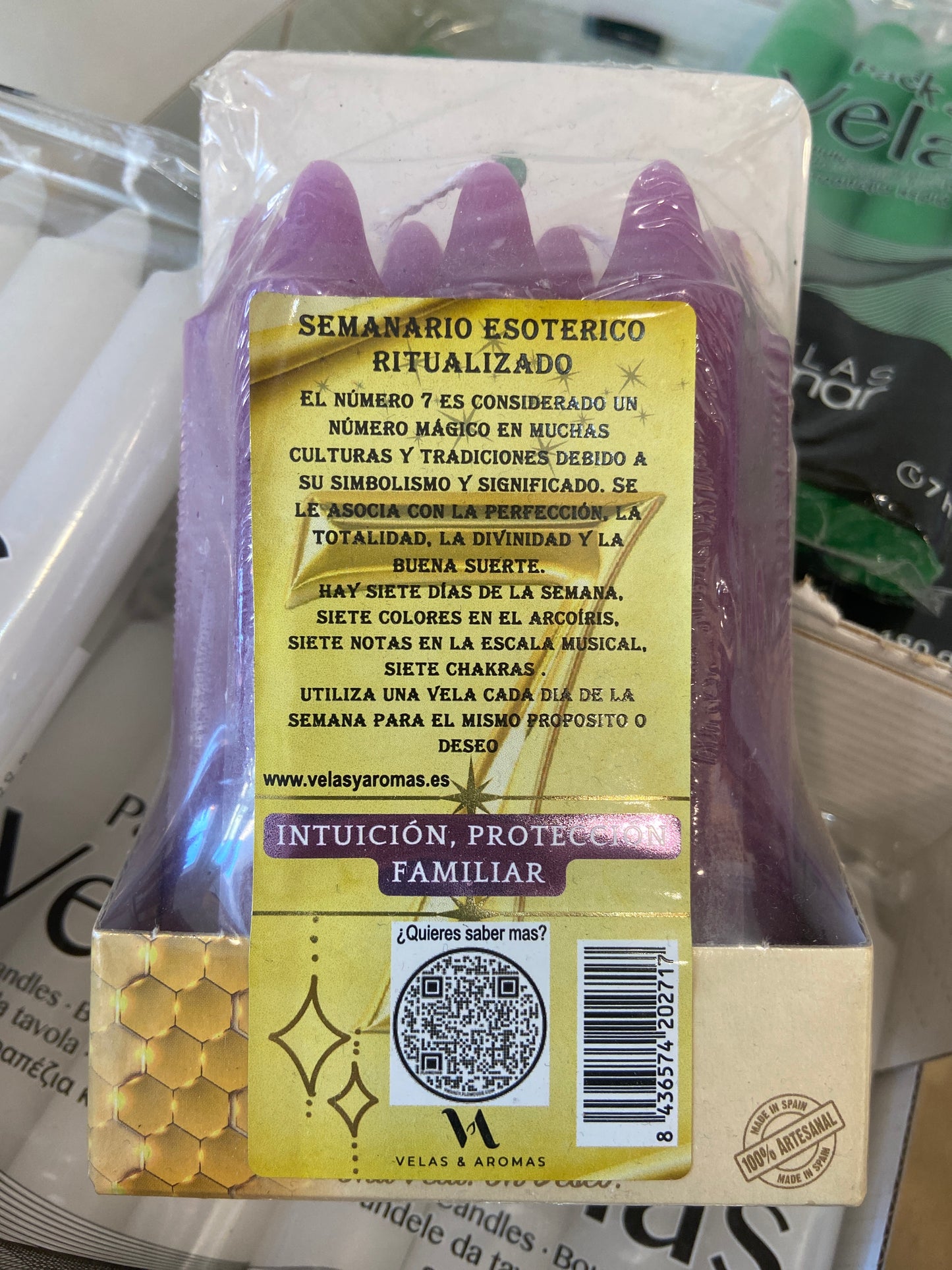 Semanario Esotérico Ritualizado (Intuición, Protección Familiar)