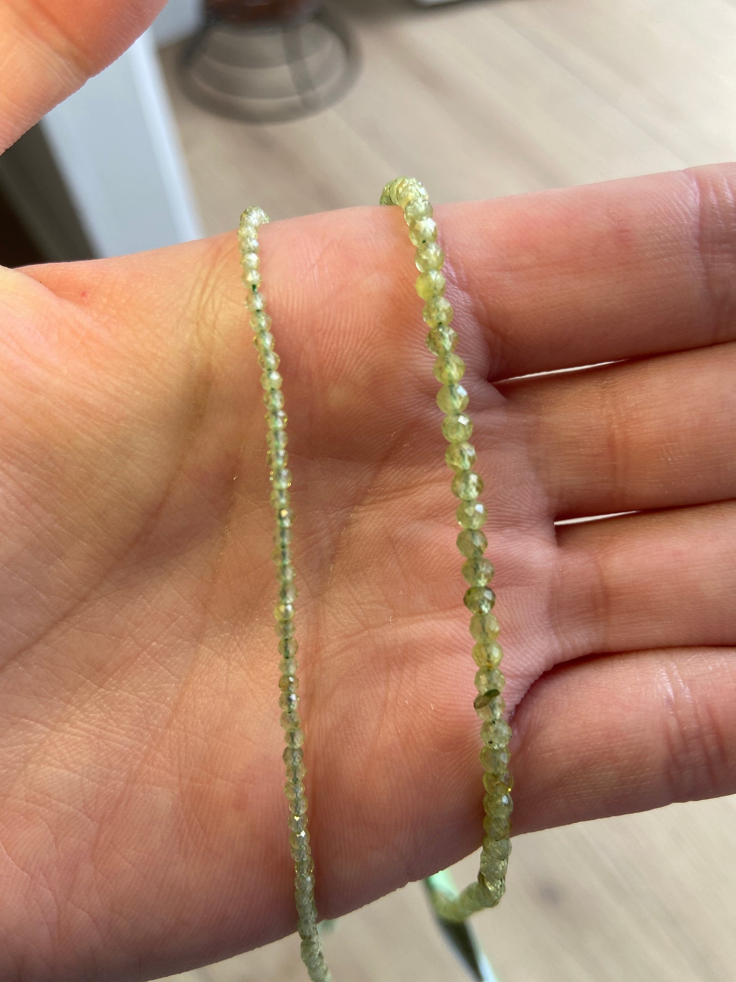 Gargantilla Facetada Peridoto