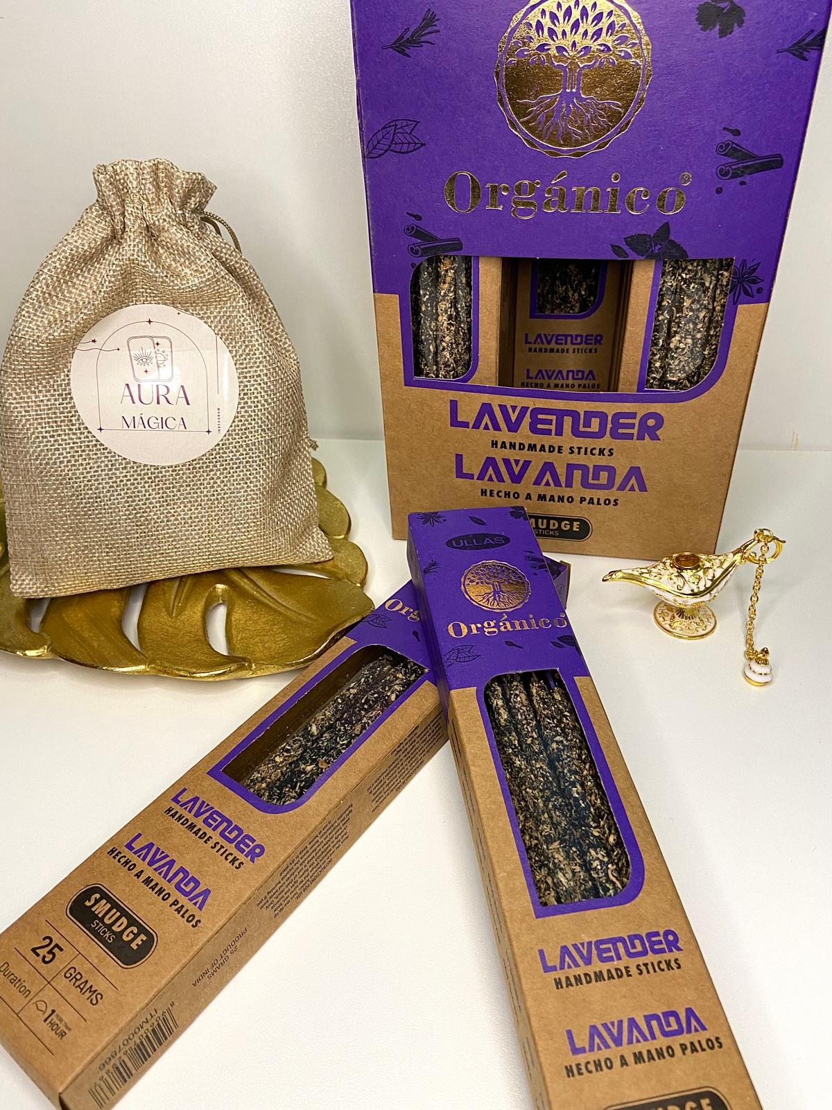 Varillas Incienso Organico Lavanda - Ullas