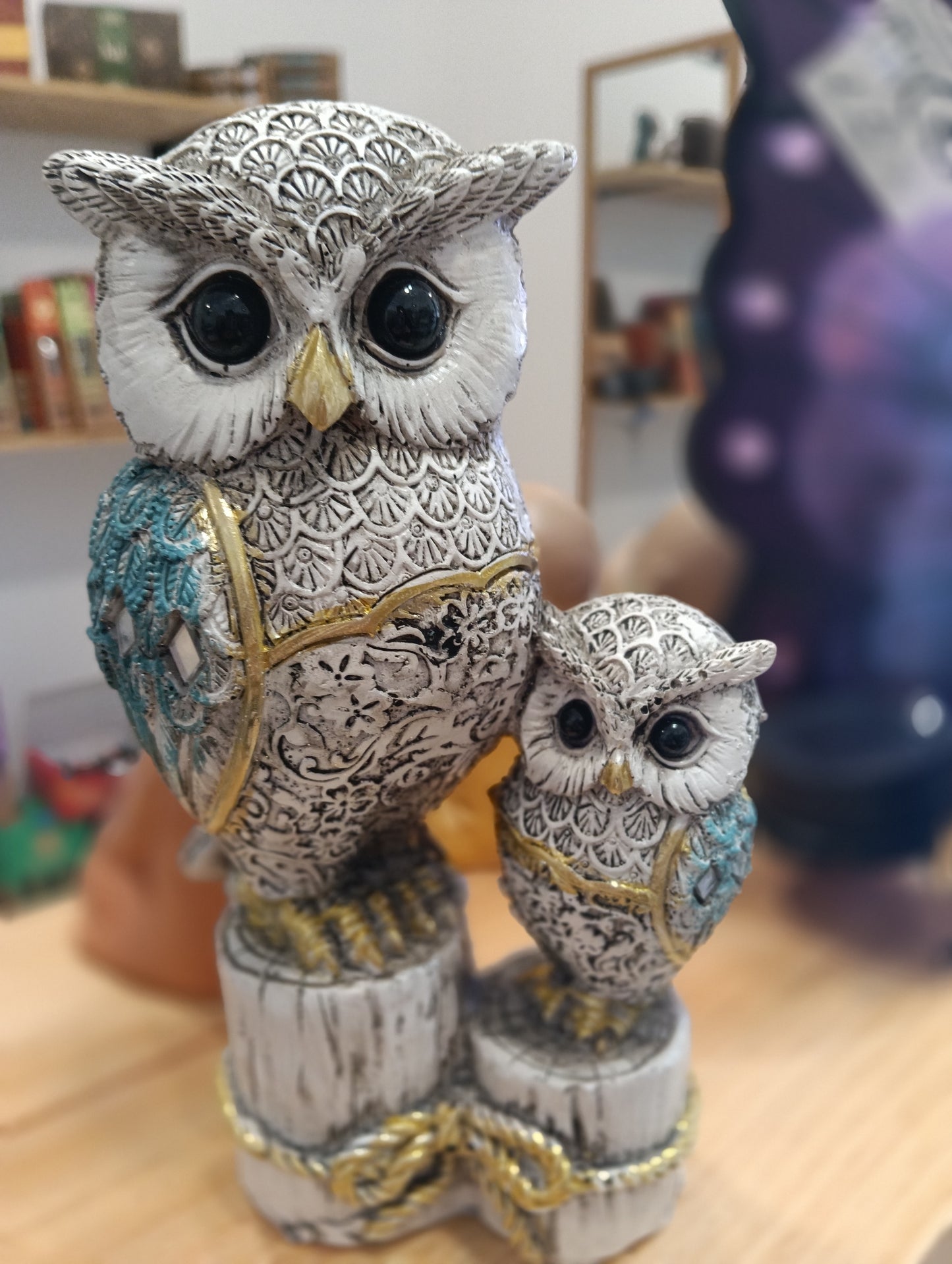 Figura búho ( búho 🦉 de la suerte 🍀)