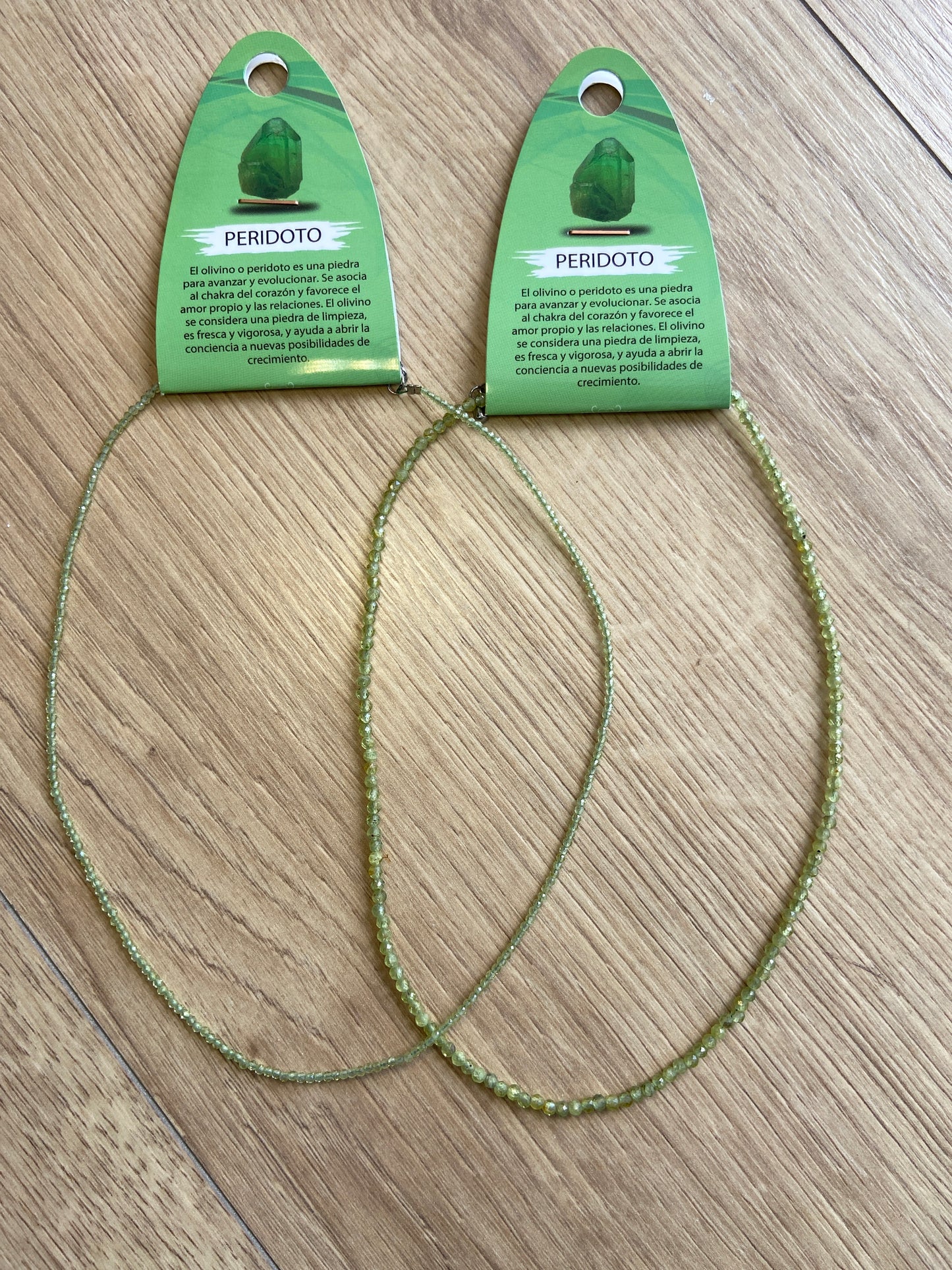 Gargantilla Facetada Peridoto