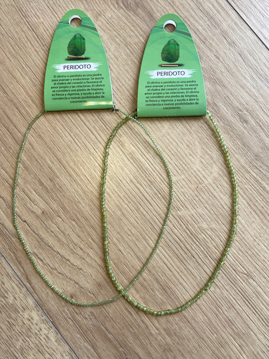 Gargantilla Facetada Peridoto