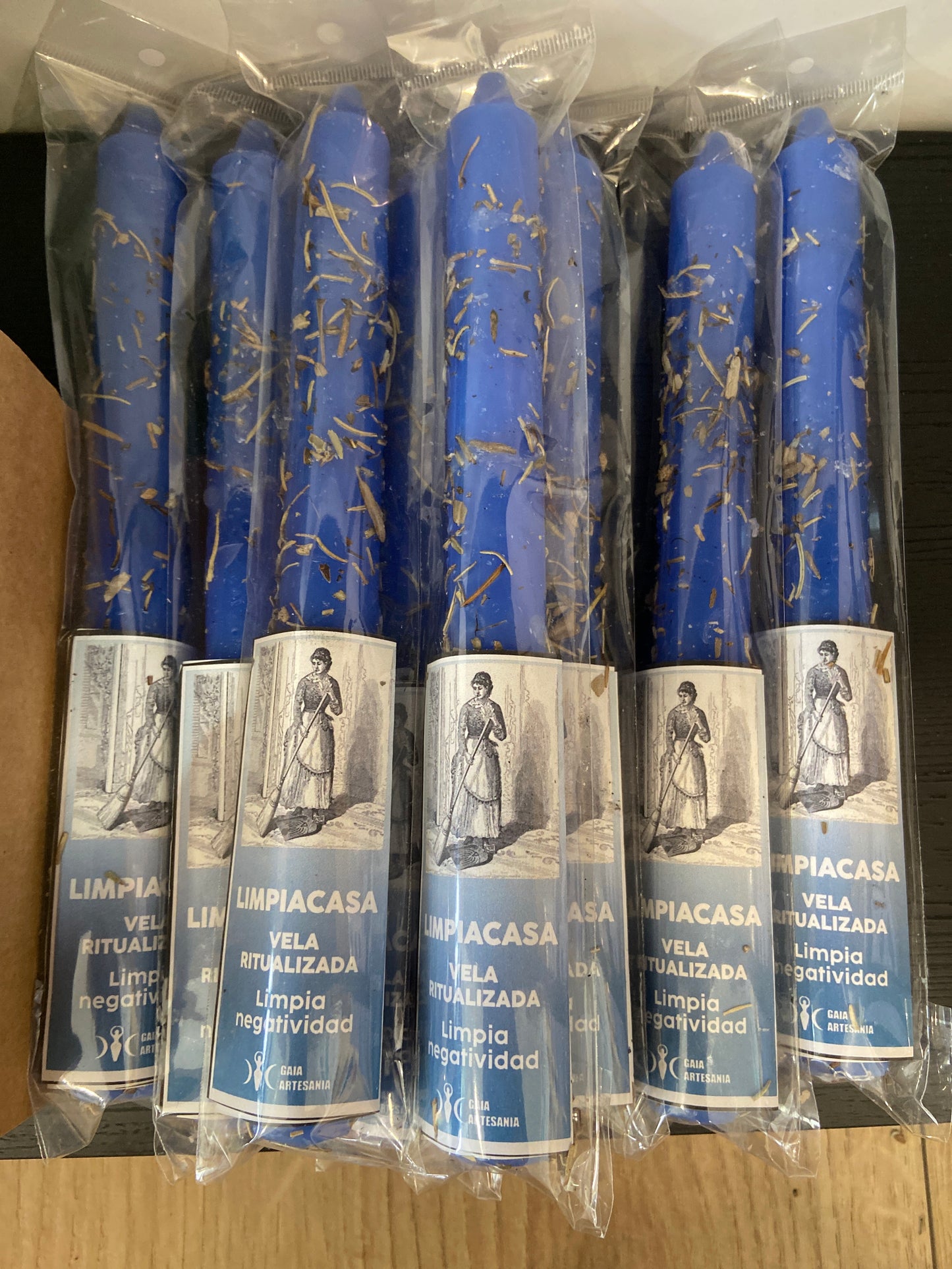 Vela Ritualizada LimpiaCasa (Limpia negatividad)