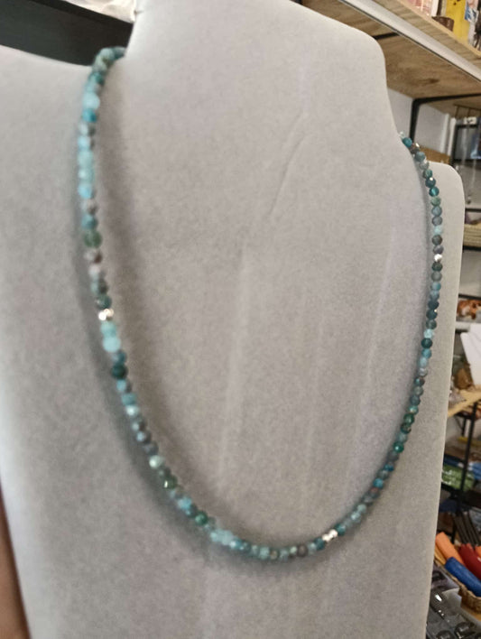 Gargantilla Apatito con Plata