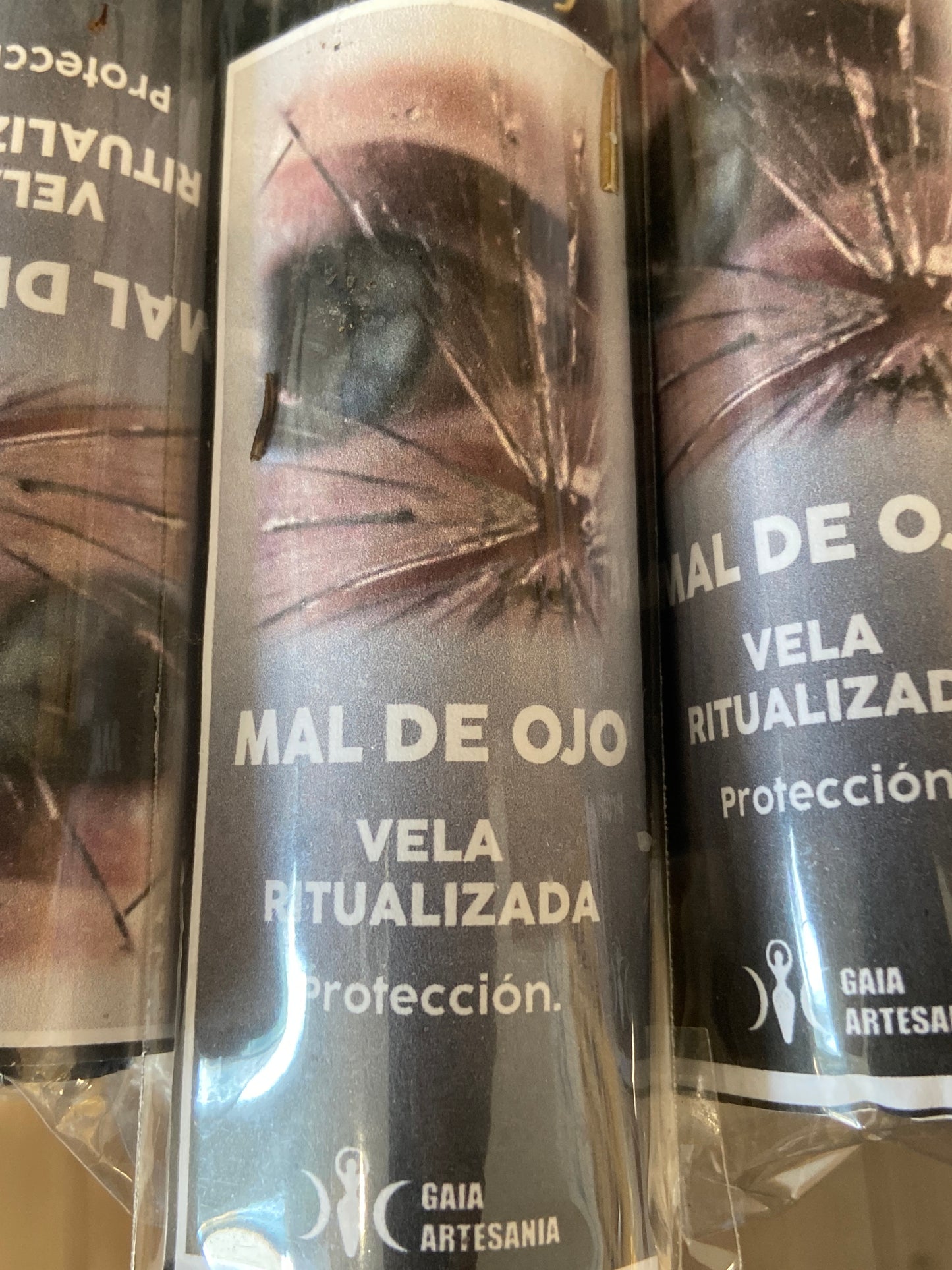 Vela Ritualizada Mal De Ojo (Protección)