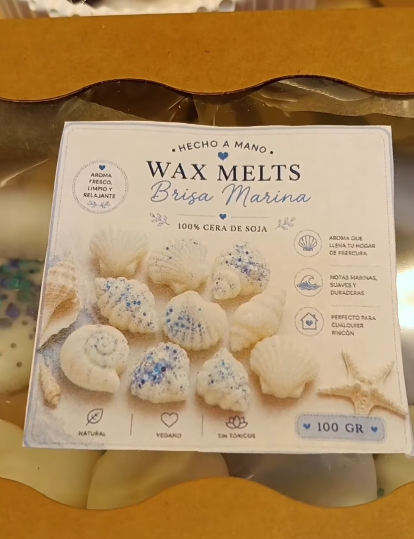 Wax Melts Brisa Marina (cera de soja)