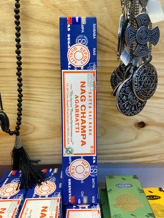 Varilla Incienso Organico Nag Champa Ullas