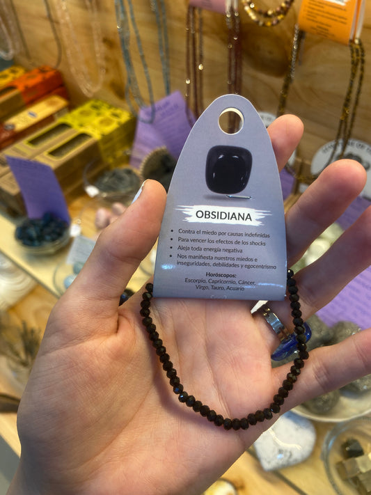 Pulsera Obsidiana