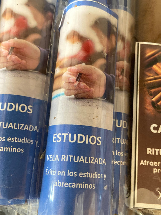 Vela Ritualizada Estudios (Éxito en los estudios y abrecaminos)