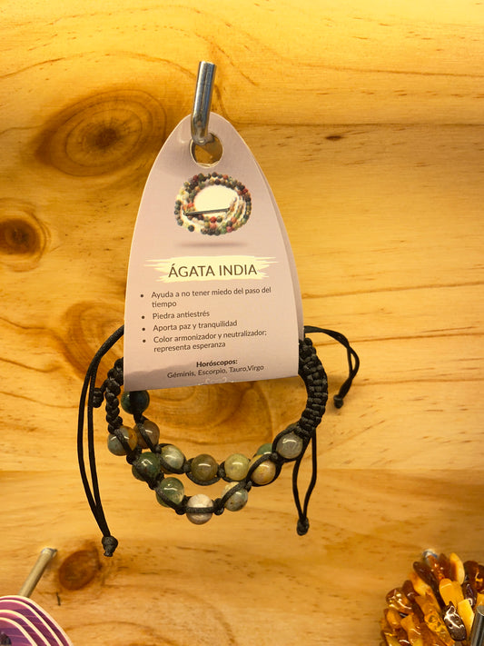 Pulsera Ágata India