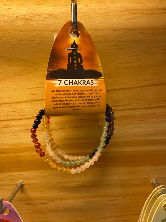 Pulsera 7 chakras