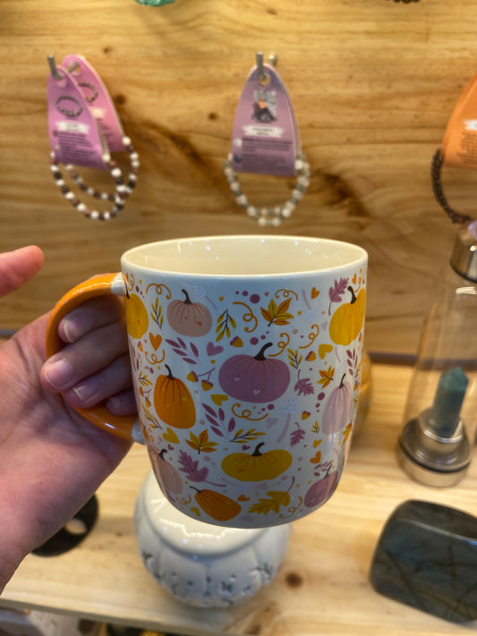 Taza Cerámica Calabazas