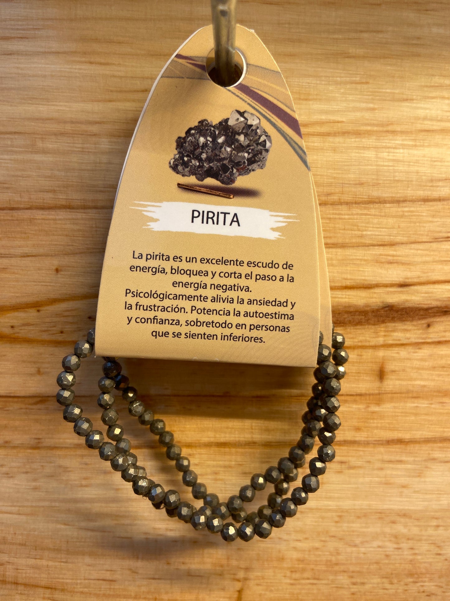 Pulsera Pirita