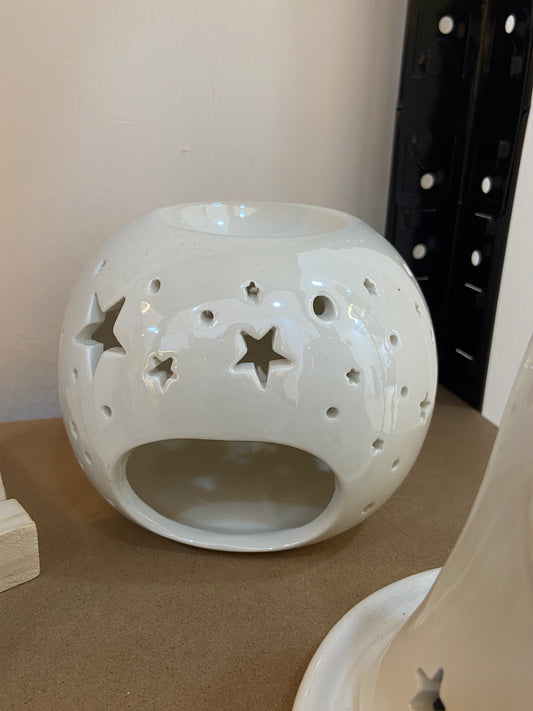 Quemador Cerámica Estrellas