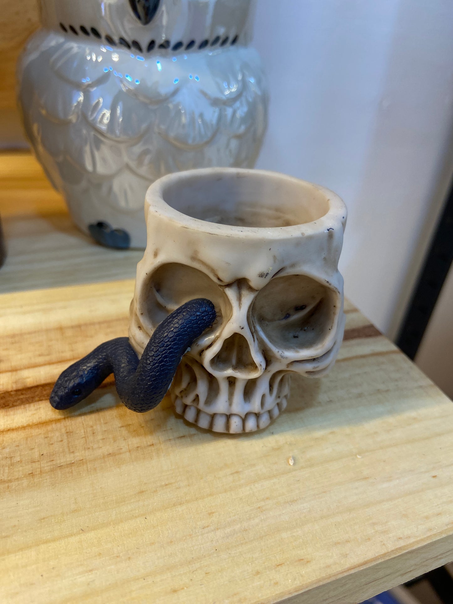 Porta vela Calavera