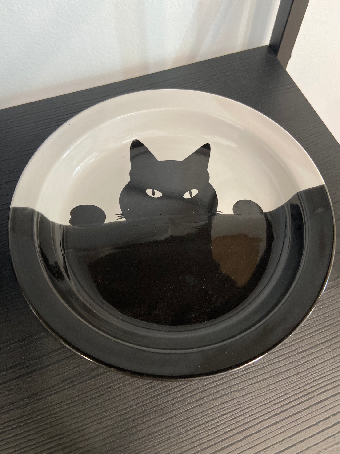Plato Ceramica Gato