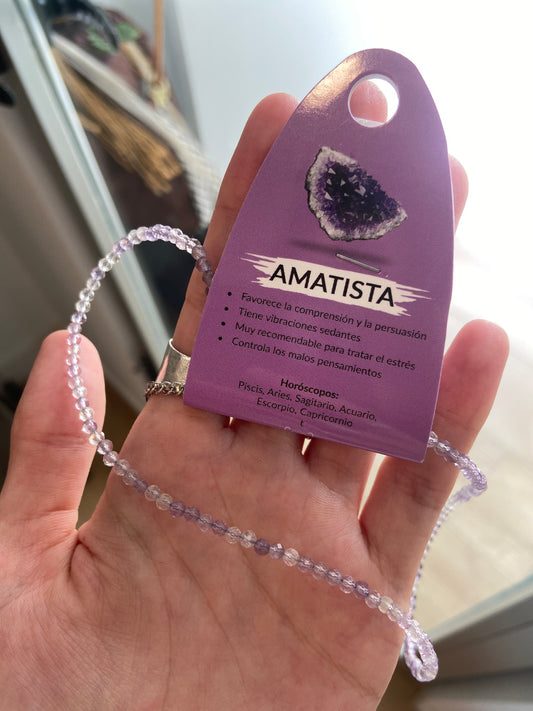 Gargantilla Amatista