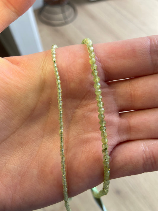 Gargantilla Facetada Peridoto