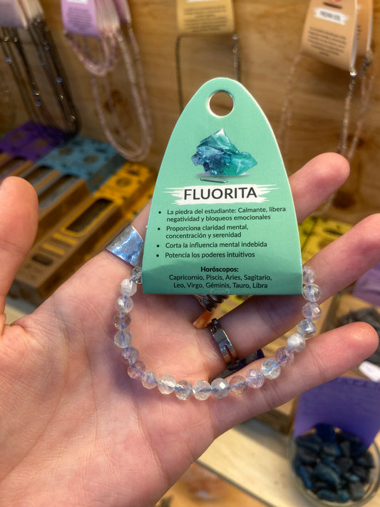 Pulsera Fluorita