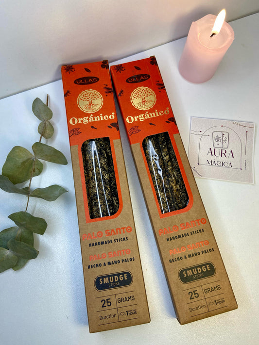 Varillas Incienso Orgánico Palo Santo Ullas