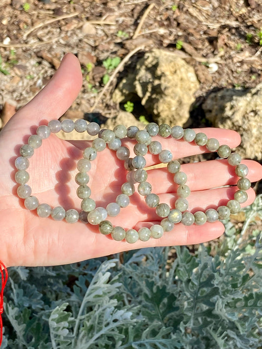Pulsera Labradorita 8 mm