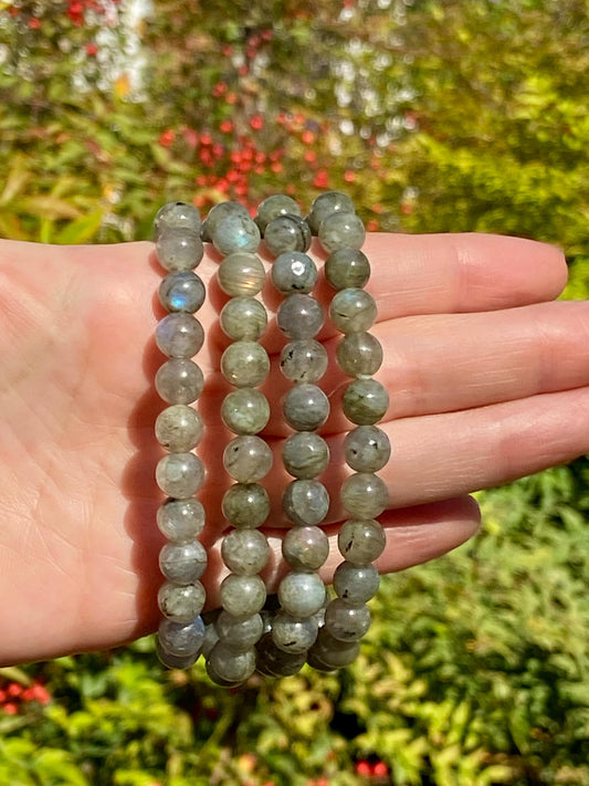 Pulsera Labradorita 8 mm