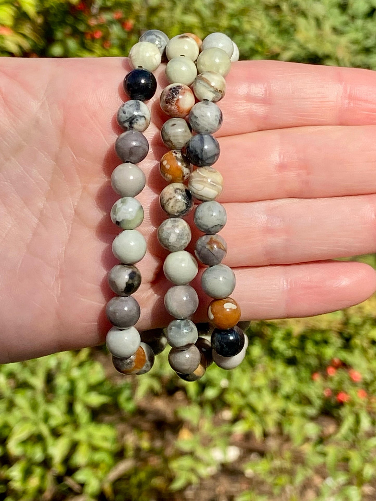 Pulsera Jaspe Picasso 8mm