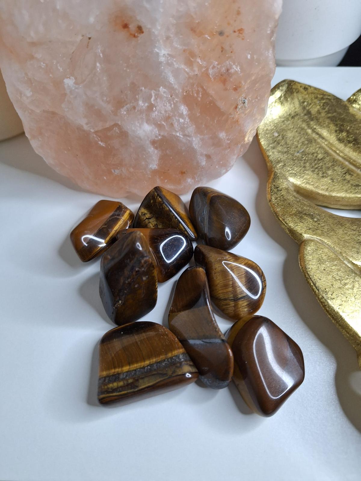 Piedra Mineral Ojo de Tigre
