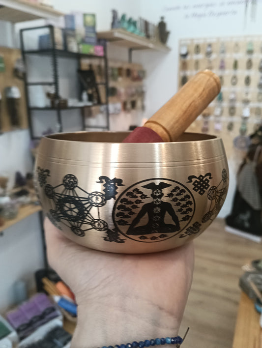 Cuenco tibetano 7 metales