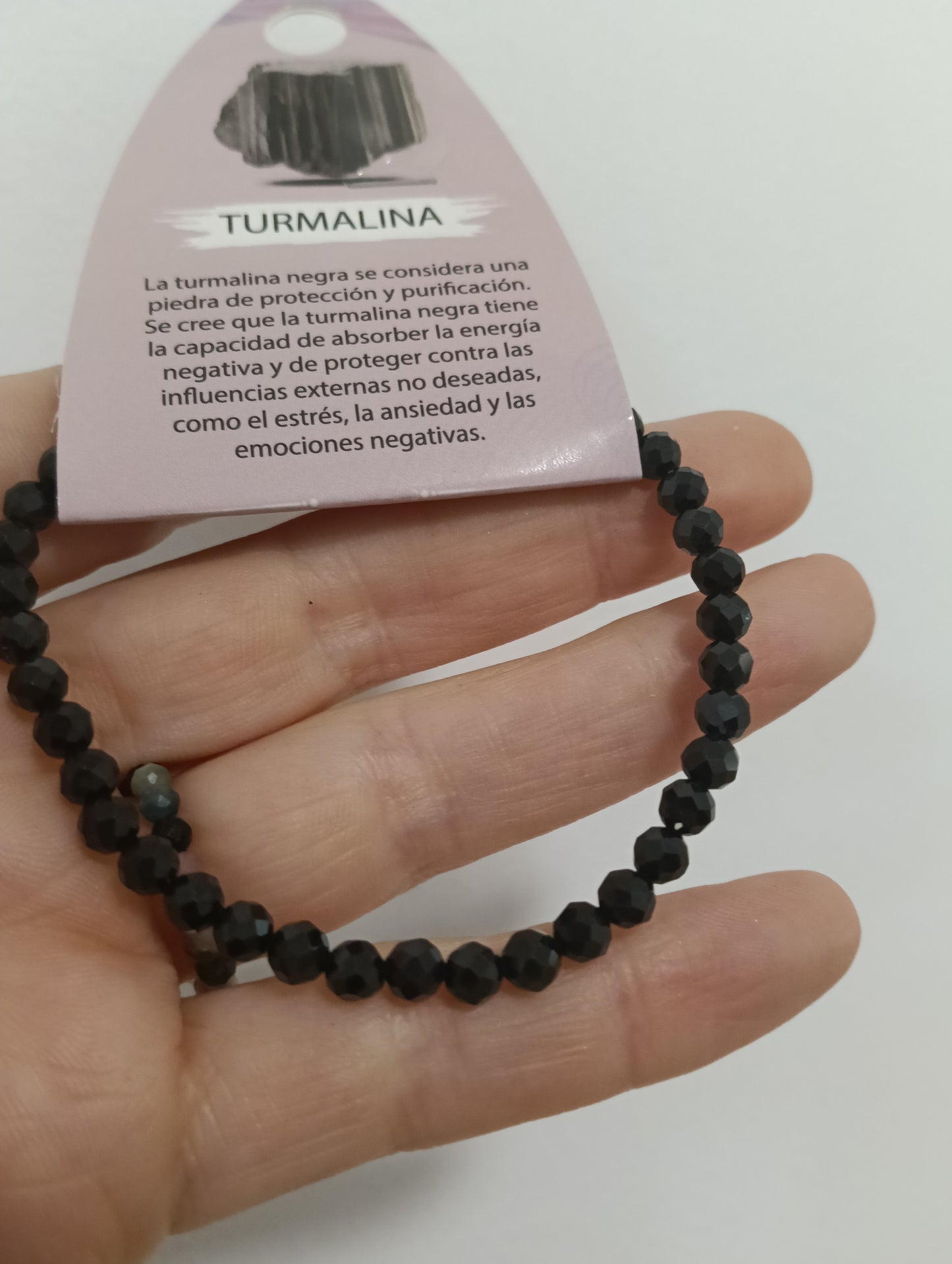 Pulsera turmanila facetada